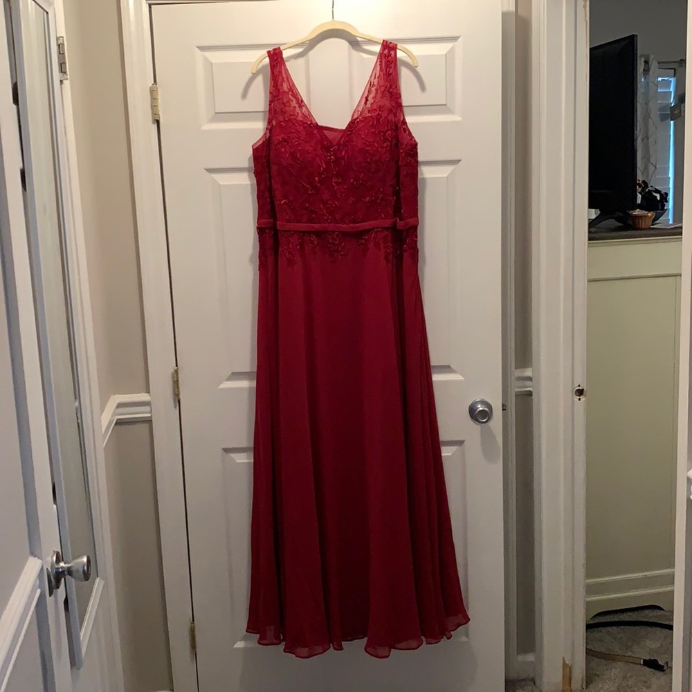 Cranbury long formal dress with embellishment
